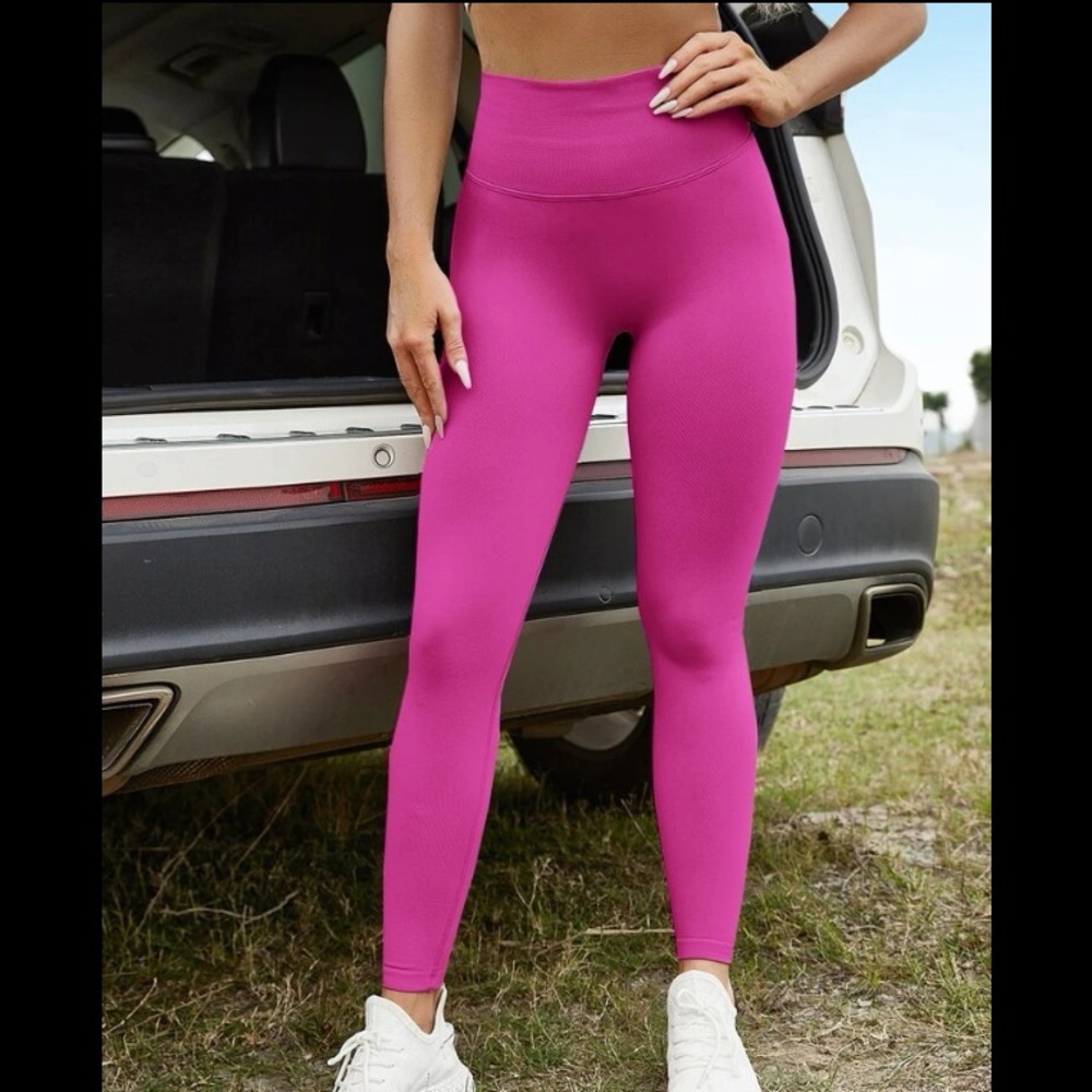SHEIN High Stretch Wide Band Waist Sports Leggings